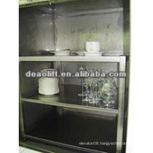 High safety dumbwaiter elevator with machine roomless